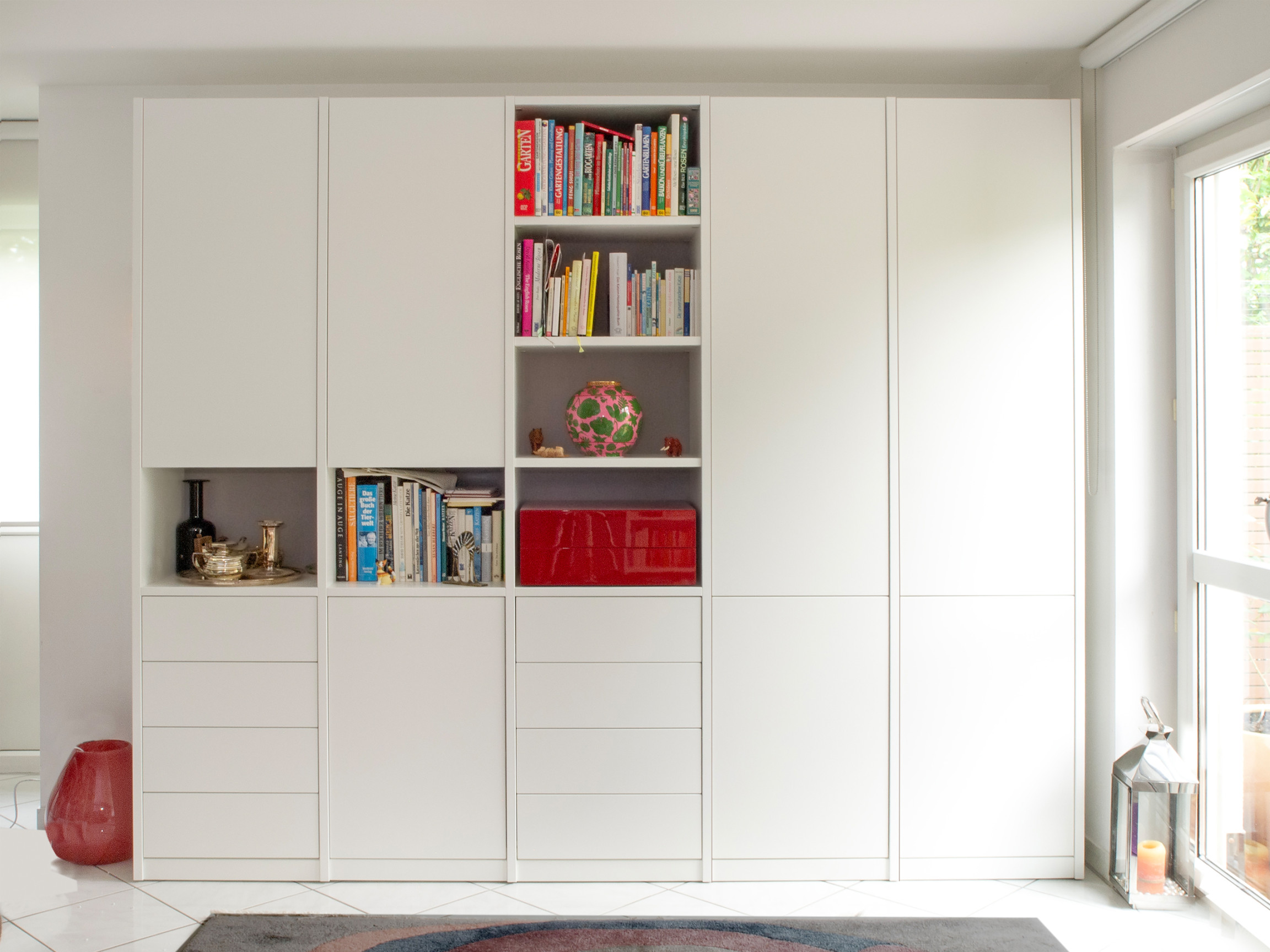 Wohnwand mit viel Stauraum urbana möbel München Wohnwand mit viel Stauraum urbana möbel München